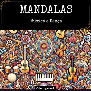 Imagem de capa para o Ebook Mandalas Musica e Dança 