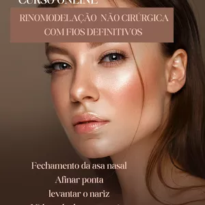 Imagem de capa para o Curso online Curso de Rinomodelação não cirúrgica com fios permanentes