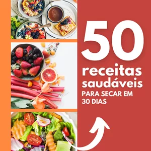 Imagem de capa para o Ebook 50 Receitas para secar em 30 dias 