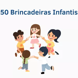 Imagem de capa para o Ebook 50 Brincadeiras