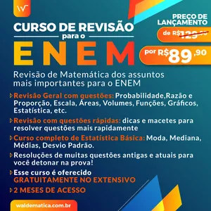 Imagem de capa para o Curso online Revisão ENEM