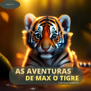 Imagem de capa para o Ebook As Aventuras de Max o Tigre
