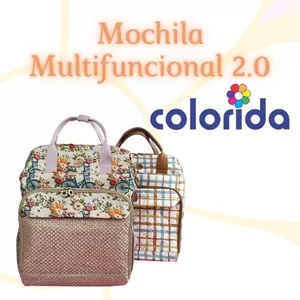 Imagem de capa para o Curso online Mochila Multifuncional Colorida 2.0