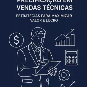 Imagem de capa para o Ebook METODO E ESTRATEGIAS DE PRECIFICAÇÃO EM VENDAS TÉCNICAS