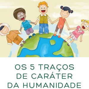 Imagem de capa para o Ebook Os 5 Traços de Caráter da Humanidade