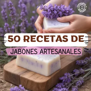 Imagen de portada para Ebook 50 RECETAS DE JABONES ARTESANALES PARA EMPRENDER