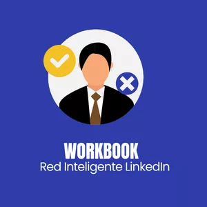 Imagen de portada para Ebook Workbook "Red Inteligente LinkedIn: Valida y Atrae Clientes con IA"