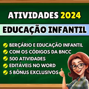 Curso Atividades para Educação Infantil - BNCC 2024