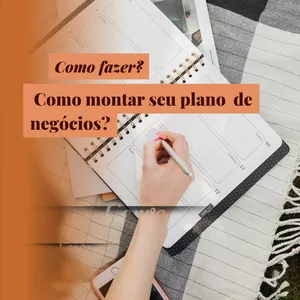 Imagem de capa para o Curso online Como montar  um plano de negócios 