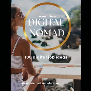Cover image for Ebook 🔥I want to be a digital nomad + 100 digital job ideas 🔥