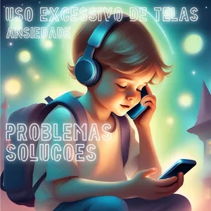 Imagem de capa para o Curso online Uso Excessivos de Telas e Ansiedade: Combinação Explosiva