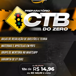 Imagem de capa para o Curso online CTB com Prof. Muniz