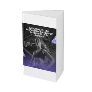 Imagen de portada para Ebook Ejercicios en casa: Rutinas para mantenerse en forma sin ir al gimnasio