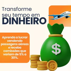 Imagem de capa para o Ebook Como Lucrar Vendendo Passagens Aéreas: Comissões de 5% a 30%