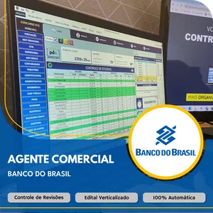 Imagem do curso Planilha do Aprovado - Banco do Brasil - Agente Comercial