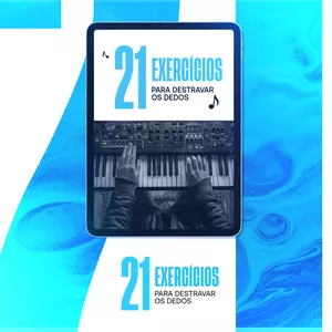 Imagem de capa para o Curso online 21 Exercícios para Destravar os Dedos no Teclado