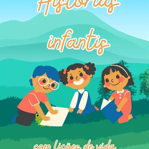Imagem de capa para o Ebook Histórias Infantis - Com lições de vida.