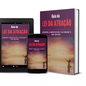 Imagem de capa para o Ebook Guia da Lei da Atração