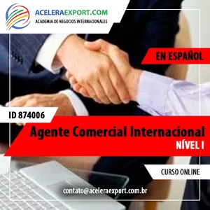 Imagem do curso Agente Comercial Internacional con Mentoria (En Español) | Nível I