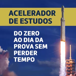Imagem de capa para o Curso online  Acelerador de Estudos do Prof Diogo Moreira