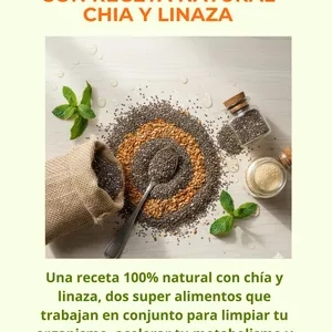 Imagen de portada para Ebook PIERDE PESO EN SOLO 7 DIAS CON RECETA NATURAL CHIA Y LINAZA