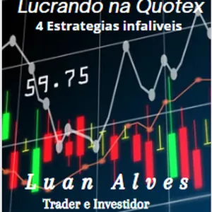 Imagem de capa para o Ebook Lucrando na Quotex