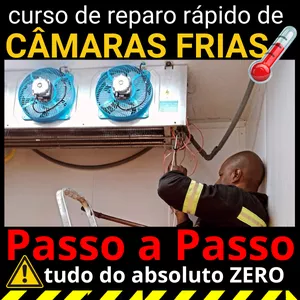 Curso CURSO DE REFRIGERAÇÃO COMERCIAL(Manutenção e conserto de Câmaras frigoríficas)