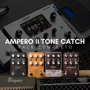 Imagem de capa para o Curso online Ampero II Tone Catch - Pack Completo
