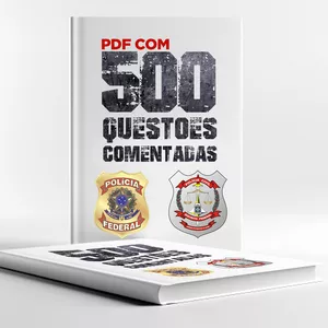 Imagem principal do produto 500 QUESTÕES COMENTADAS CESPE