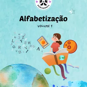 Imagem de capa para o Ebook Alfabetização (volume 1)