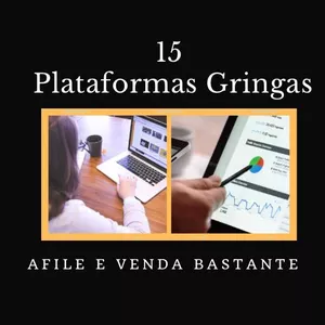 Imagem de capa para o Ebook 15 Plataformas para se Afiliar na Gringa