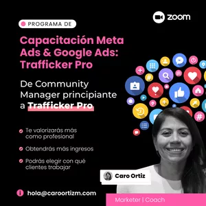 Imagen de portada para Curso online Trafficker Pro (Capacitaciones en Google Ads y Meta Ads)