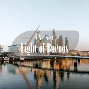 Imagem de capa para o Curso online Preset Light of Buenos Aires