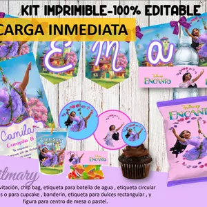 Imagen de portada para Curso online kit imprimible ISABELA encanto 100% editable en power point-DESCARGA IDMEDIATA
