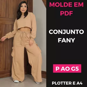 Imagem de capa para o Ebook Molde - Conjunto Fany