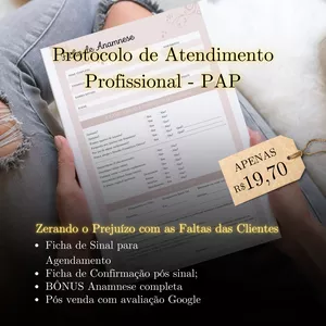Imagem de capa para o Curso online PROTOCOLO DE ATENDIMENTO PROFISSIONAL - PAP