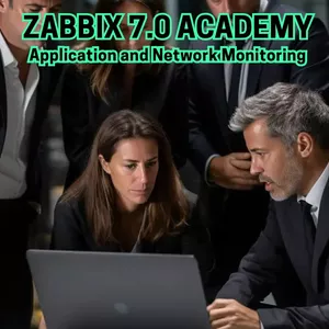 Imagem de capa para o Curso online 02.01- Zabbix 7.0 Academy: Application and Network Monitoring.