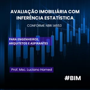 Imagem de capa para o Curso online Curso de Avaliação de Imóveis Urbanos com Uso da Inferência Estatística conforme a NBR 14653