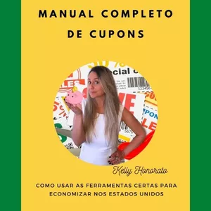 Imagem de capa para o Ebook Manual Completo de Cupons - Como Economizar nos Estados Unidos