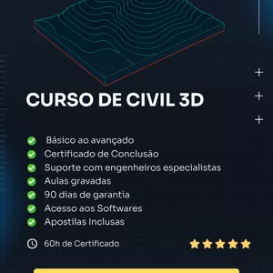 Imagem do curso Curso de Civil 3D