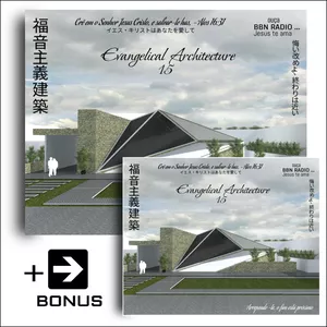 Cover image for Online course Evangelical Architecture 15 size 16x12 + BONUS 10x8