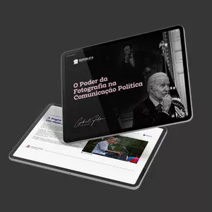 Imagem de capa para o Ebook O Poder da Fotografia na Comunicação Política