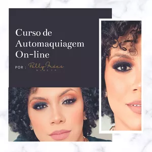 Imagem do curso Curso online de Automaquiagem por Polly Fróes
