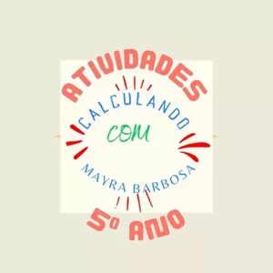 Imagem de capa para o Ebook Atividades 5 ano- situações problemas.