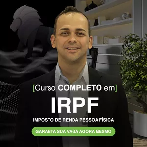 Imagem de capa para o Curso online Curso IRPF