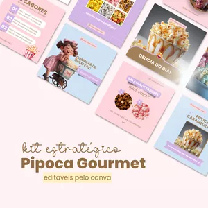 Imagem de capa para o Curso online kit estratégico Pipoca Gourmet