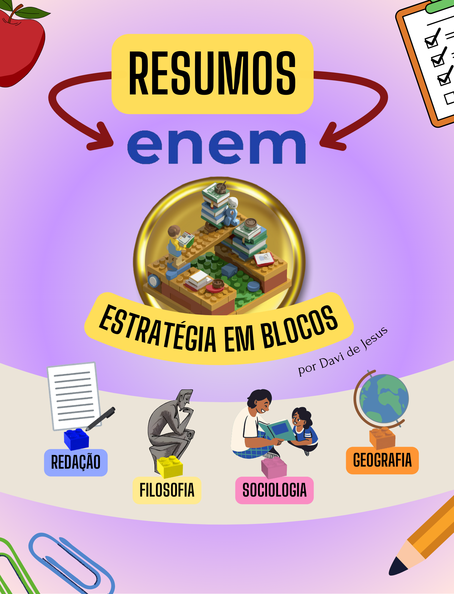 Imagem do curso RESUMOS ENEM - ESTRATÉGIA EM BLOCOS (REDAÇÃO + FILOSOFIA + SOCIOLOGIA + GEOGRAFIA)