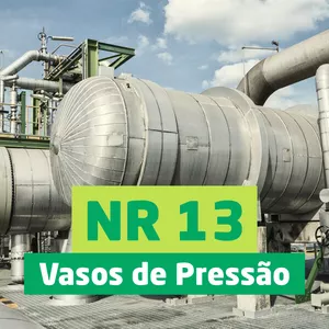 Imagem de capa para o Curso online NR 13 - Vasos de Pressão