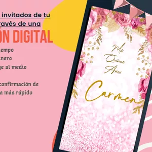 Imagen de portada para Curso online Invitación Digital XV Años
