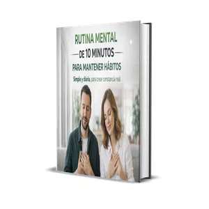 Imagen de portada para Ebook Rutina Mental de 10 Minutos para Mantener Hábitos